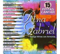 Pistas Ana Gabriel - Pistas 15 Pistas Para Cantar