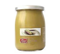 Pisti Sicilian Pistachio Cream Spread, Creamy & Spreadable, Versatile Paste Spread, No Palm Oil or Artificial Ingredients, Artisan Pistachio Butter(600gm Shelled Pistachios Cream Jar by Direct Mart)