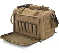 Pistol Shooting Duffle Bag - Gun Range Storage with Multiple Compartments, Ideal for Training, Climbing, Hiking, and Camping - Perfect for Handguns and Ammo