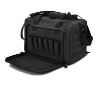 Pistol Shooting Duffle Bag - Multi-Compartment Range Storage Bag for Handguns and Ammo, Ideal for Training, Hiking, and Camping