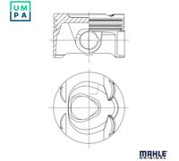 MAHLE 013 PI 00149 000 Piston
