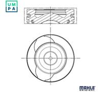 MAHLE 021 PI 00128 000 Piston