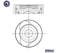 MAHLE 021 PI 00128 000 Piston