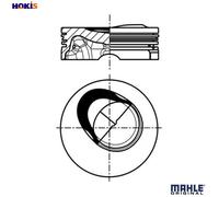 MAHLE ORIGINAL 028 PI 00130 000 Piston