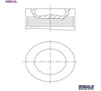 PISTON 028 PI 00139 000 FOR CFFB/CFGB/CFFA/CFHD/CFHA/CFHF/CFHC/CFJA/CLJA 2.0L