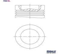 PISTON 028 PI 00139 000 FOR CFFB/CFGB/CFFA/CFHD/CFHA/CFHF/CFHC/CFJA/CLJA 2.0L