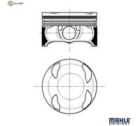 PISTON 028 PI 00167 002 FOR DADA/DPCA/DFYA 1.5L 4cyl