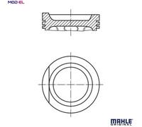 Mahle Original Piston 034 78 01 for Audi, VW, SEAT 1.8L