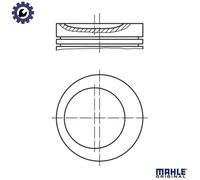 PISTON 081 21 01 FOR M40 B18 1.8L 4cyl