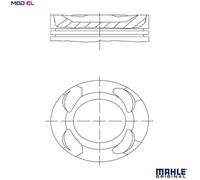 MAHLE 081 PI 00126 000 Piston
