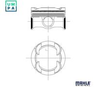 PISTON 081 PI 00130 002 FOR B38 B15 A 1.5L 3cyl