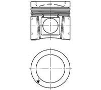 Piston 102.1mm Length 73.23mm Recess ⌀ Fits Mercedes-Benz Vario KOLBENSCHMIDT