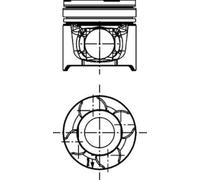 2x ✅Fits KOLBENSCHMIDT 40 217 600 Piston 40 217 600 Piston (diameter ⭐UK Seller⭐