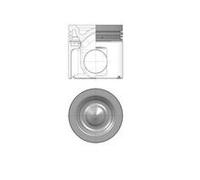Piston 125.21mm Length 77.3mm Recess Diameter Fits SCANIA KOLBENSCHMIDT 40670600