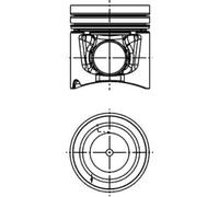 Piston 135.05mm Length 87mm Recess ⌀ Fits MERCEDES-BENZ KOLBENSCHMIDT 40666600