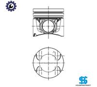 PISTON 40262620 FOR M9R740/760/780/700/782/784/724/800/802/809/816/830 2.0L