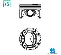 New Piston for AUDI SEAT SKODA VW:A1,A3,EOS,LEON,YETI