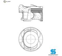 KOLBENSCHMIDT 40883600 Piston