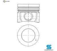 PISTON 41095620 FOR CFWA 1.2L 3cyl CAYB/CAYC/CAYA/CLNA/CAYD/CAYE 1.6L 4cyl