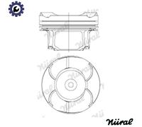 PISTON 87-434600-00 STD FOR N20 B20 A 2.0L 4cyl