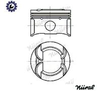 PISTON 87-444800-10 STD FOR N12B16/N16B16A5FS5FH5FK 1.6L 4cyl
