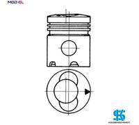 Cylinders/Pistons KOLBENSCHMIDT 93535600