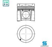 PISTON 94931600 STD FOR OM904.911/914/915/916/917/936/961/964/952/953/927 4.2L