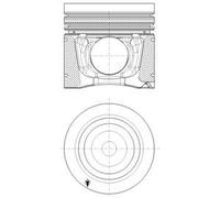 Piston 99.4mm Length 72.3mm Recess ⌀ Fits MERCEDES-BENZ KOLBENSCHMIDT 40270600