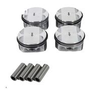 Piston and Rings Kit 12578324-4-Piece Set Compatible with GM 2.4L L4 Engines for Captiva, Cobalt, Equinox, HHR, Impala, and More