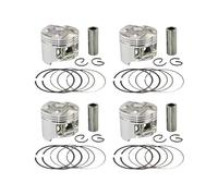 Piston Assembly For CBR250RR CBR22 KAZ MC22 CB250 MC23 Jade Hornet 25 Motorcycle STD ~ 100/48.5mm ~ 49.5mm Piston & Rings Kit(4 set 48.75mm)