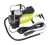 Piston Compressor 12V, 11 BAR, 35L/min, Analogue Pressure Gauge, 4 Adapters