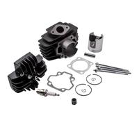 Piston Cylinder Ring Set Compatible With 60cc Big Bore 44mm Upper End Assembly Fits PW50 Models