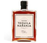 Piston Distillery Tequila Naranja 70cl 37% ABV | Premium Orange & Ancho Chilli Flavoured Spirit | Smooth Sipping Premium Tequila with Citrus & Smoky Spice | Handcrafted Small Batch Spirit