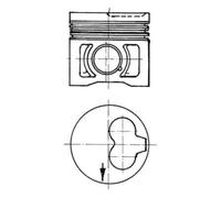 Piston Fits Audi 100 80 Seat Cordoba Ibiza Inca Skoda VW KOLBENSCHMIDT 91386620