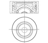 MAHLE 028 PI 00141 002 Piston