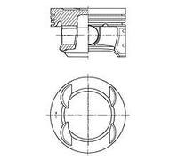 KOLBENSCHMIDT 41007600 Piston