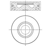 MAHLE 013 PI 00137 002 Piston