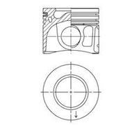 Piston Fits Ford Transit Transit Tourneo Land Rover KOLBENSCHMIDT 41252620