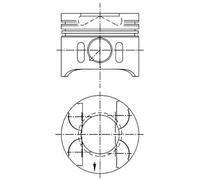 KOLBENSCHMIDT 97482610 Piston