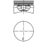 Piston Fits Opel Astra Astra G Classic Combo Vauxhall KOLBENSCHMIDT 40380600