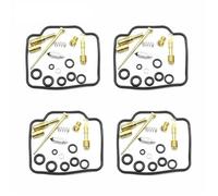 Piston Float Gasket Kit Motorcycle Carburetor Rebuild Repair Kit For For CB750 NIGHTHAWK 1991-2003 Floating Needle Gasket Rubber Parts(Set 6)