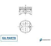 Piston for BMW E81 E87 E46 E90 KOLBENSCHMIDT 40086600
