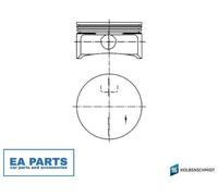 Piston for VAUXHALL ASTRA CORSA MERIVA A SIGNUM KOLBENSCHMIDT 99741601