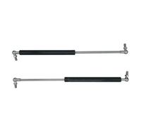 Piston Hinge Gas Struts 2pcs 1200N Car Struts Front Bonnet Hood Rear Trunk Tailgate Boot Shock Lift 300-600mm Strut Support Bar Gas Spring Bus RV Lift Support Springs(600mm)