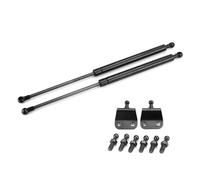 Piston Hinge Gas Struts 2pcs 300-600mm 400N Car Struts Front Bonnet Hood Rear Trunk Tailgate Boot Shock Lift Strut Support Bar Gas Spring Bus RV Lift Support Springs(400MM)