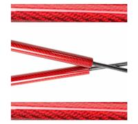 Piston Hinge Gas Struts For Suzuki For Alto HA12 1998-2005 Maruti Alto Trunk Lift Supports Rod Shock Dampers Spring Rear Tailgate Gas Strut Lift Support Springs(Red carbonfiber)