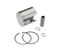 Piston Kit 40.3mm 47mm 49mm 50cc 70cc 90cc Compatible With Motorcycle Models MBK TZR X-Power R X-Limit SM Trail AM6 2T Minarelli 1G724-97012(90cc 49mm)