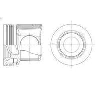 Piston KOLBENSCHMIDT 41013600 for SCANIA R I 12.742 2004-2019