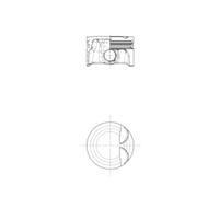 Pisto MAHLE 28 PI 00157 002 for SEAT LEON (5F1) 1.2 2012-2018