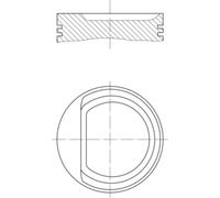 MAHLE 030 71 02 Piston